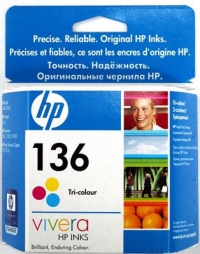 Картридж HP DJ 5443/4163, №136 (O) C9361HE, Color